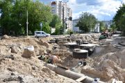 Тривають масштабні роботи з заміни підземних мереж на вулиці Київській