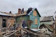 У Чернігові триває ліквідація наслідків після атаки ворожих безпілотників