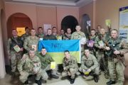Чернігівських бійців на передовій привітали із Днем святого Миколая