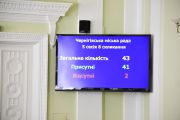 П’ята сесія Чернігівської міської ради VIII скликання розпочала свою роботу