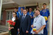 У Чернігові привітали сліпих спортсменів ФК інвалідів «Конкордія»