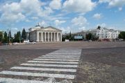 Увага! Розпочинається реконструкція Красної площі та перекриття руху автотранспорту навколо неї