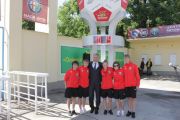 У Чернігові відбулося урочисте відкриття скульптурної композиції до «Євро-2012»