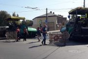 У Чернігові асфальтують вулицю Кирпоноса
