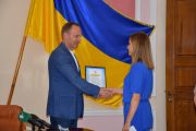 Олена Костевич та її тренери нагороджені почесними відзнаками в Чернігові