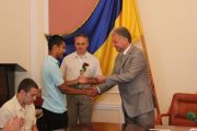 Міський голова зустрівся із спортсменами – переможцями міжнародних змагань