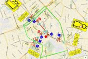 Перекриття руху по вул. І. Мазепи та вул. Шевченка