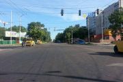 Товщина основи під асфальтом на перехресті пр. Миру та вул. Козацької - 65 сантиметрів