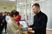 Працівниці і працівники соціальної сфери Чернігова приймали привітання з професійним святом
