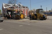 У Чернігові розпочали ремонт доріг, що постраждали від обстрілів і бомбардувань (ВІДЕО)