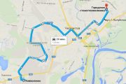 УВАГА! Змінюється схема руху автобусів на маршруті №25. Поки що тимчасово