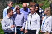 Візит представників п'яти посольств до Чернігова. Дивилися як відновлюється місто
