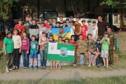 Літній дитячий спортивний національно-патріотичний наметовий табір " Я-Українець!" розпочав свою роботу