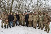 Олександр Ломако вручив бійцям 1-шої окремої танкової Сіверської бригади медалі «За оборону Чернігова»