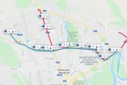 Сьогодні тролейбуси №10 та №11 відновили свій рух по вул.Героїв Чорнобиля