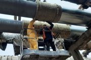 Тривають роботи з відновлення теплоізоляції мереж: нова ділянка, сучасні стандарти