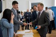 Вчора на 20-й сесії міської ради достроково припинені повноваження секретара міської ради 7 скликання Віктора Бистрова