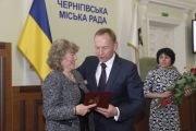З нагоди Дня міста вручено відзнаки «Почесний громадянин міста Чернігова»