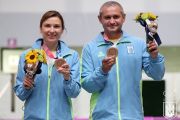 Олена Костевич на Олімпійських іграх у Токіо здобула бронзову медаль