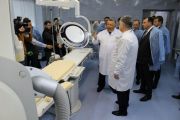 Президент ознайомився з роботою Чернігівської обласної лікарні