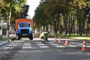 Біля школи №3 почали будувати підвищений пішохідний перехід (ОНОВЛЕНО)