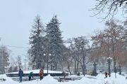 Снігопад у Чернігові: триває прибирання міста