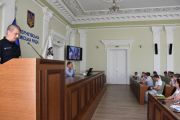 Керівник міського відділу ДСНС відзвітував про роботу підрозділу і звернувся до чернігівців