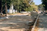 Як триває реконструкція вулиці Курсанта Єськова: фоторепортаж