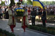 Урочистості з нагоди 27-ї річниці Незалежності України відбулися біля пам’ятника Шевченку