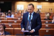 Владислав Атрошенко від імені української делегації виступив на Конгресі у Раді Європи