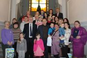 Діти загиблих учасників АТО отримали подарунки від польських колег