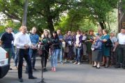 Чернігівський міський голова провів зустріч з мешканцями за місцем проживання в районі вул. Івана Мазепи