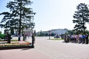 У сквері ім. Попудренка вшанували пам'ять жертв Другої світової війни