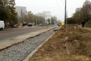 На перехресті вулиць Бєлова і 1 Травня розширяють дорогу