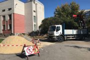 У Другій міській лікарні облаштовують пандус (ДОДАНЕ ВІДЕО)