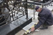 У кварталі загиблих воїнів АТО/ООС на кладовищі «Яцево» виконують обіцяні роботи з облаштування території