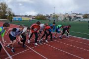Міський етап змагань з легкої атлетики "Пліч-о-пліч Всеукраїнські шкільні ліги"