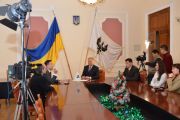 Міський голова дав інтерв'ю китайській телерадіокомпанії