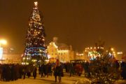 Перекриття транспортного руху через Красну площу на Новорічні та Різдвяні свята