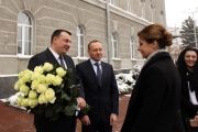 Марина Порошенко у Чернігові зустрілася з родинами загиблих в АТО