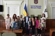 Діти з Табору особистісного розвитку поспілкувалися з міським головою