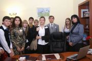 На екскурсії у Чернігівській міській раді   побували представники учнівського самоврядування