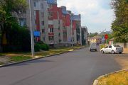 У Чернігові завершують ремонт дороги на вулиці Хлібопекарській