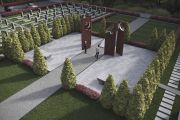 Виготовляють проєктну документацію і починають будівництво: триває робота над меморіальним комплексом в Ялівщині