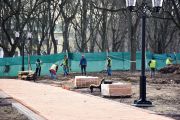 Відновилися ремонтні роботи на Валу. Завершити їх планують до червня