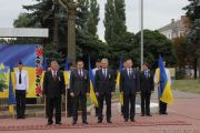У Чернігові пройшла церемонія підняття Державного Прапора України