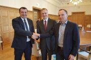 Владислав Атрошенко перебуває з офіційним візитом у Латвії