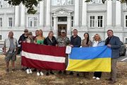 Чернігівська міська рада висловлює вдячність латвійським партнерам за передані автівки