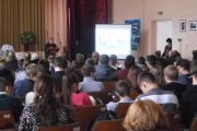 Зустрічі та лекції в ЗНЗ міста з нагоди відзначення 40-ї річниці створення Української Громадської Групи сприяння виконанню Гельсінських угод