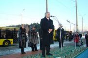 У м. Чернігові урочисто відкрито нову тролейбусну лінію до району "Масани"